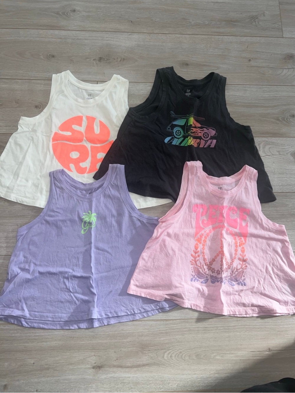Gap Kids girl tanks